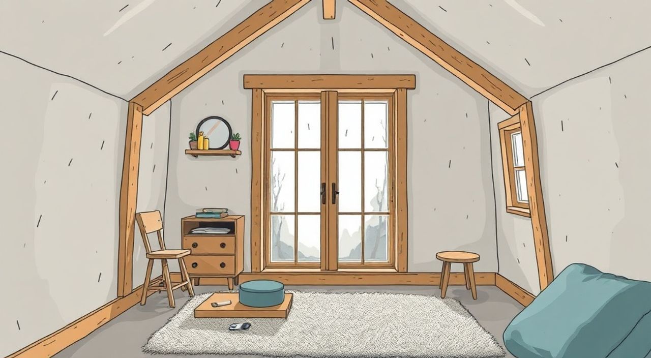 15 Лайфхаков утепления A-frame мини-дом