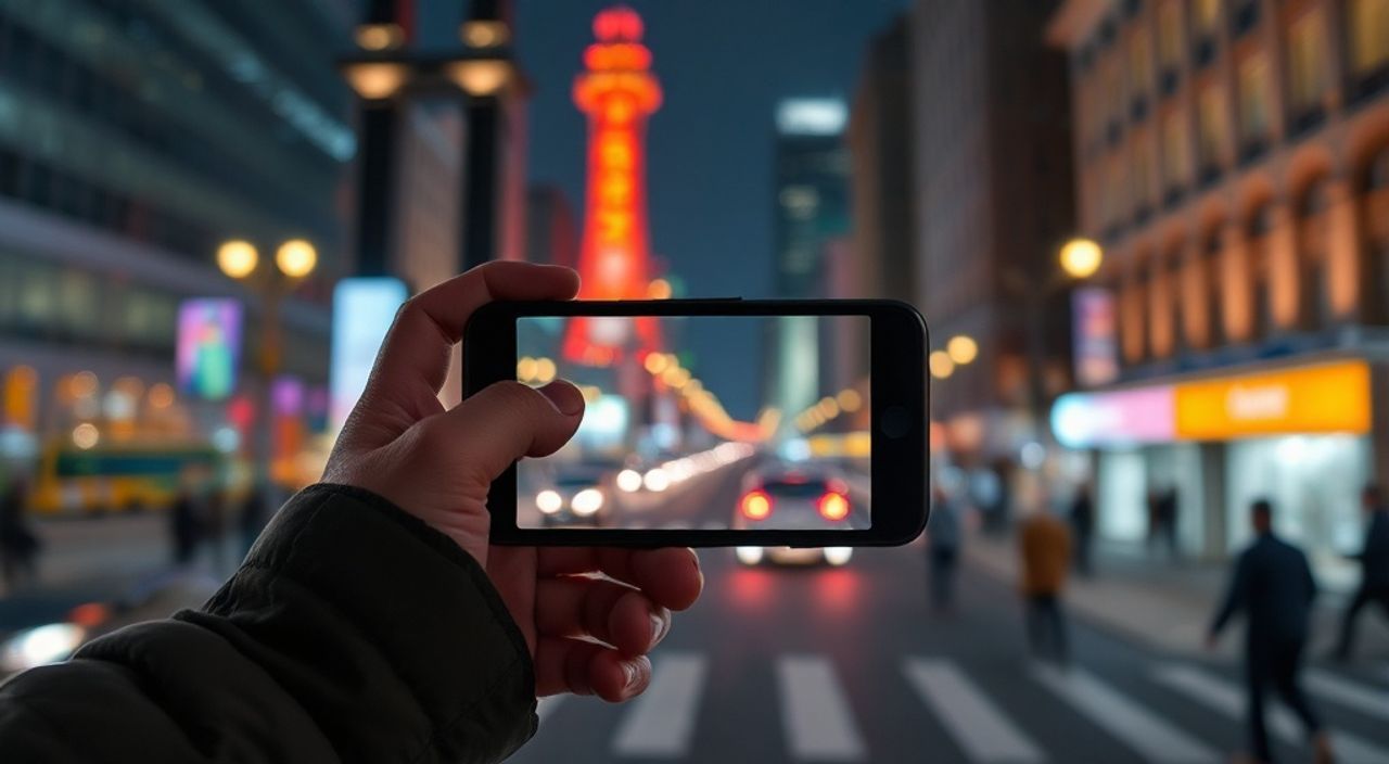 15 Настроек iphone 15 pro для городских огней