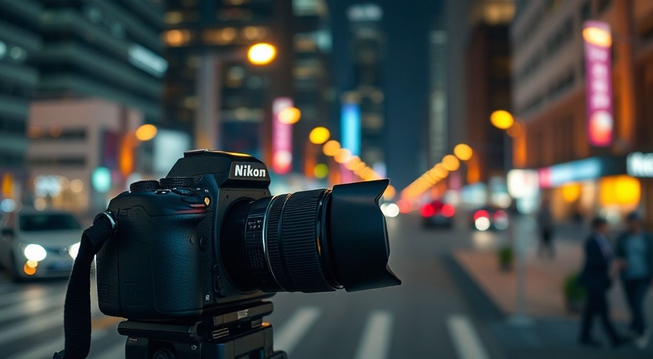 15 Настроек nikon z6 ii для городских огней