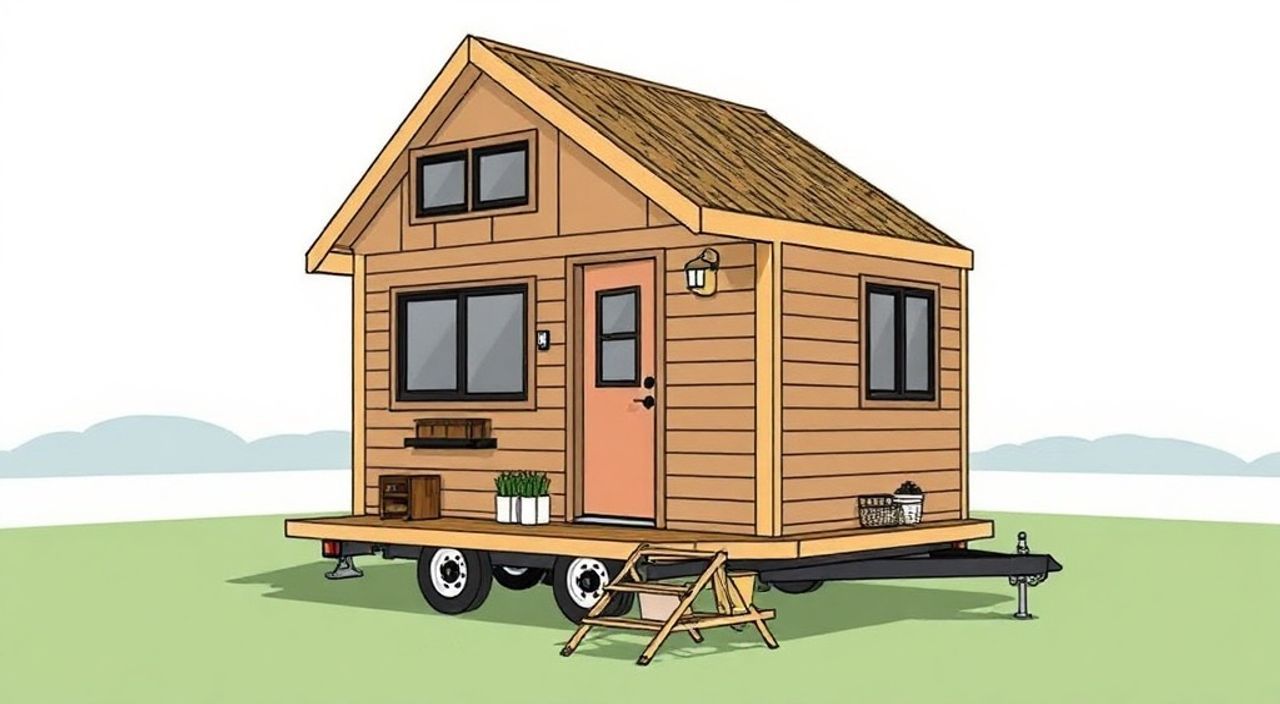 15 Шагов, чтобы собрать A-frame мини-дом для путешествий