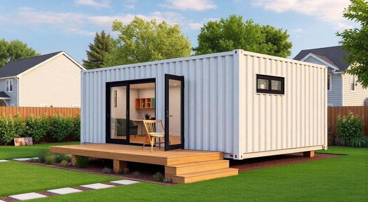 15 Шагов, чтобы собрать дом-контейнер 40ft на пригородном участке