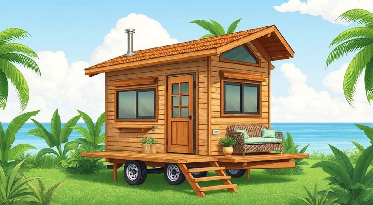15 Шагов, чтобы собрать дом-крошка в тропиках