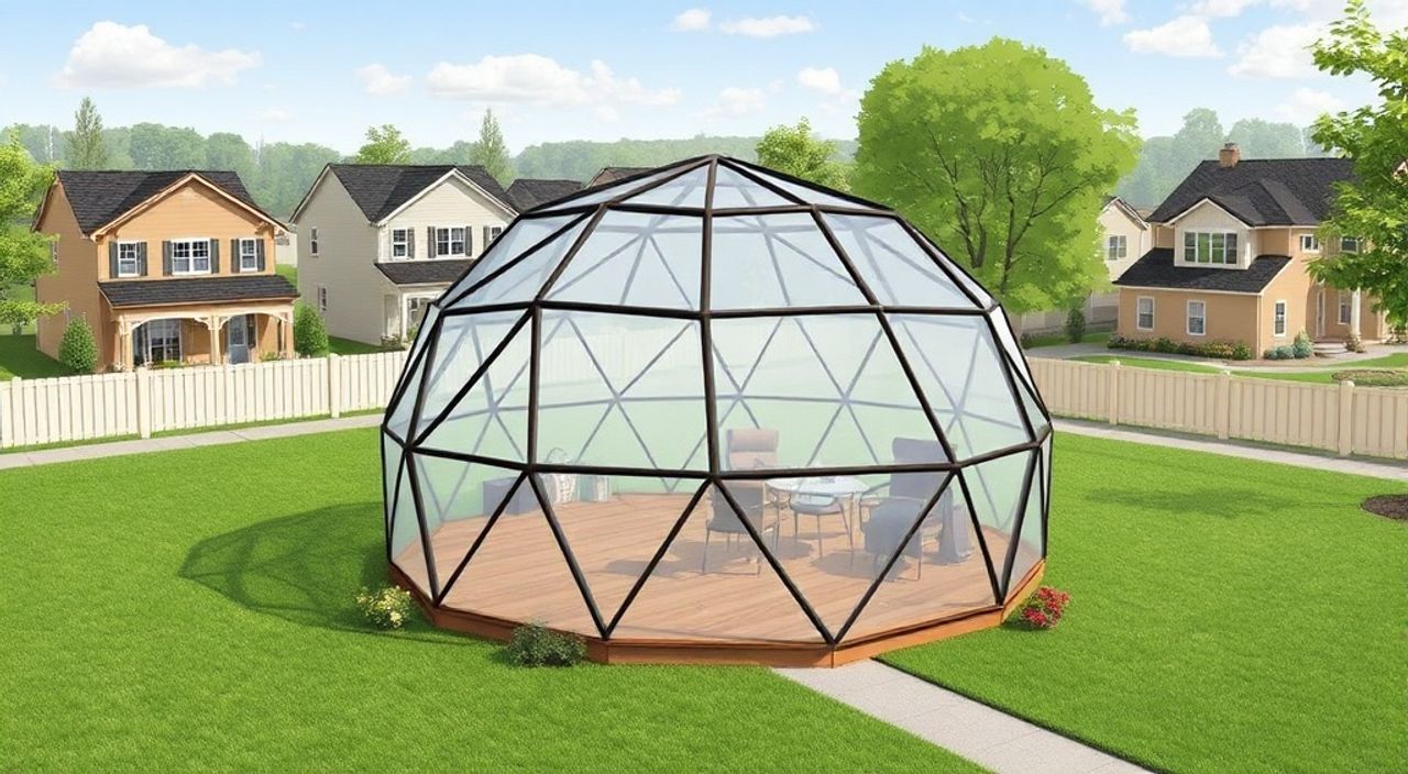 15 Шагов, чтобы собрать geo-dome на пригородном участке