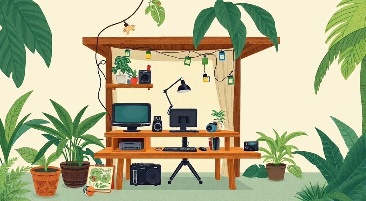 15 Шагов, чтобы собрать городской micro-studio для тропиков