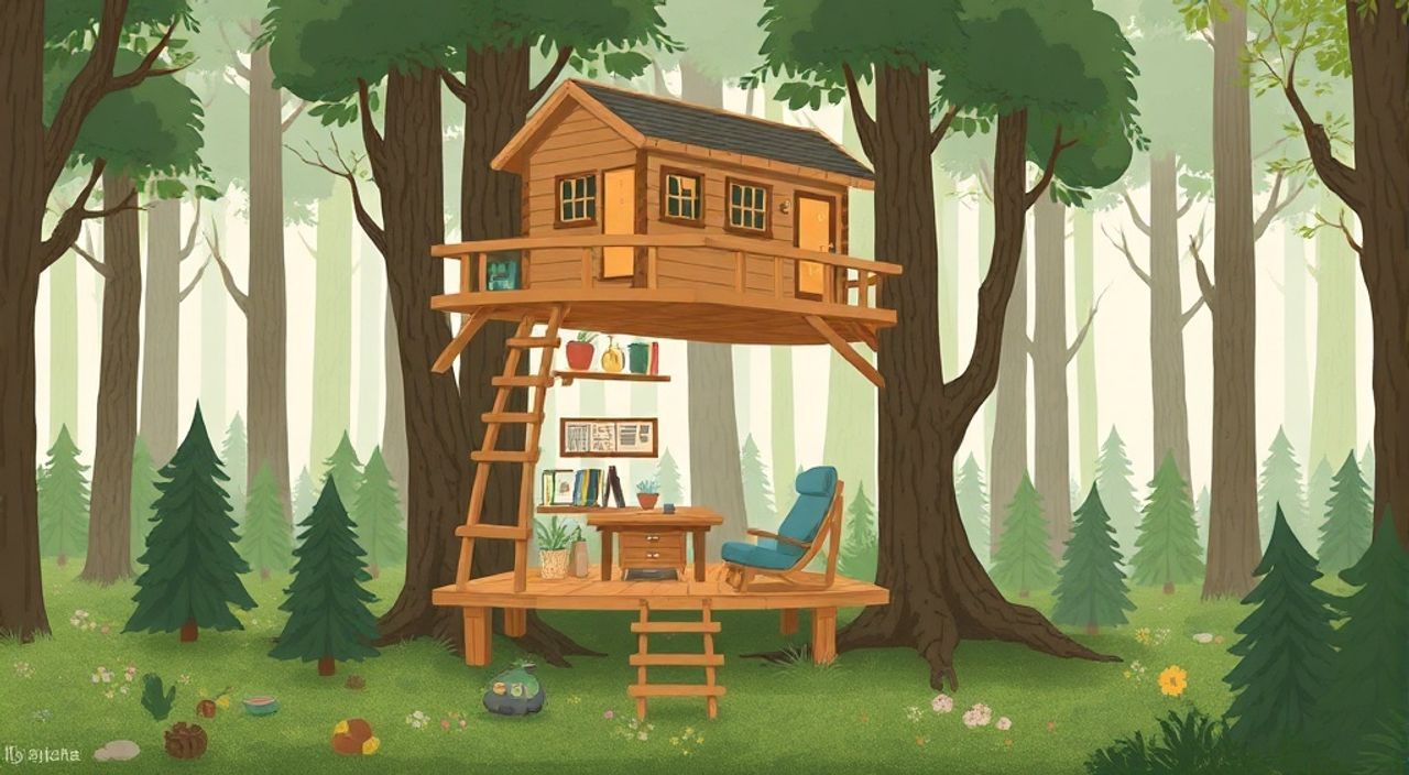 15 Шагов, чтобы собрать micro-loft на лесной опушке