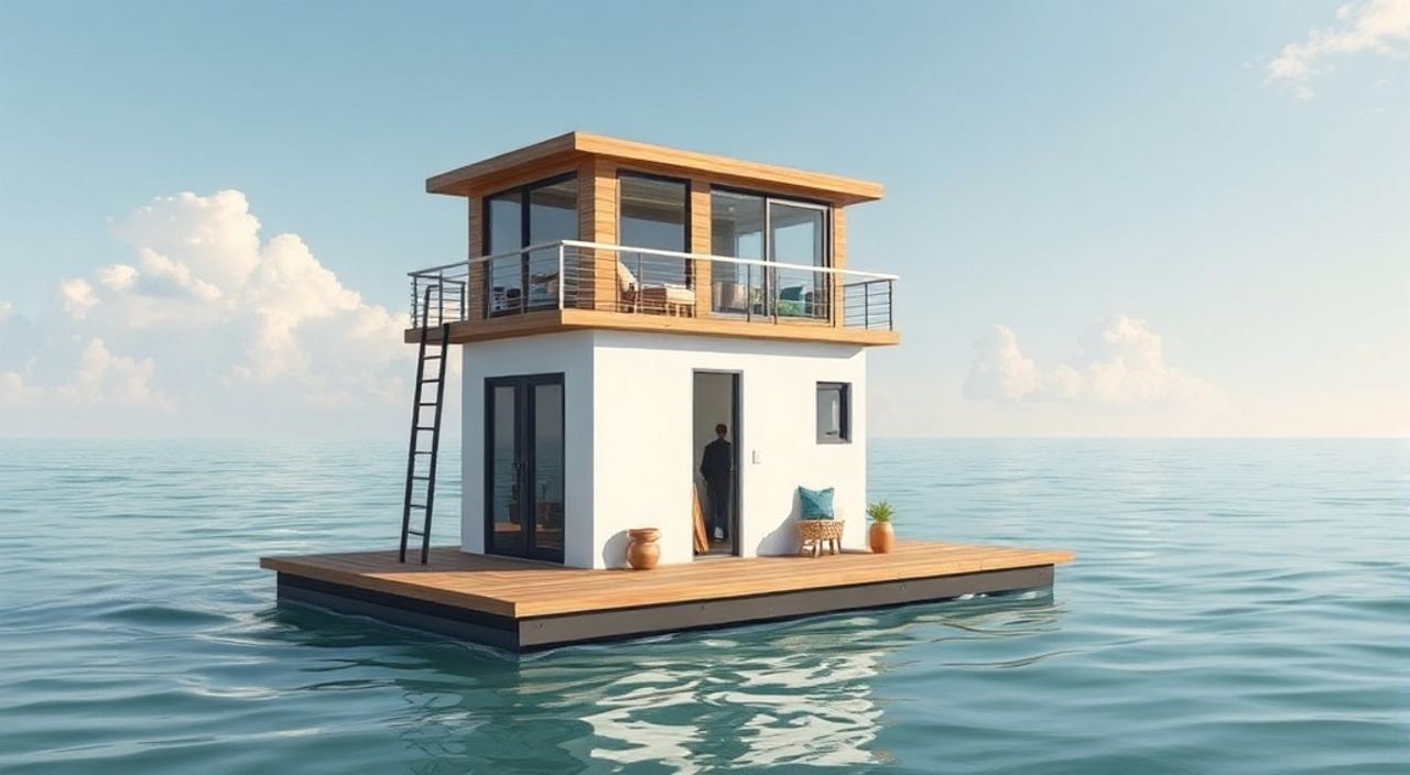 15 Шагов, чтобы собрать micro-loft на воде