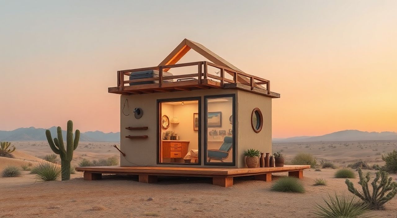 15 Шагов, чтобы собрать micro-loft в пустыне