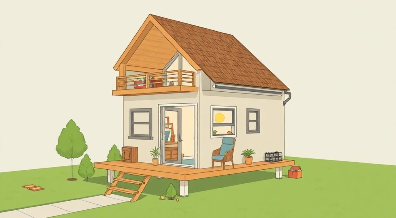 15 Шагов, чтобы собрать micro‑loft для пригородного участка