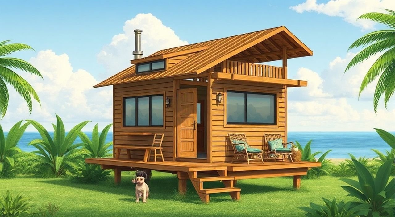15 Шагов, чтобы собрать off-grid tiny-house для тропиков