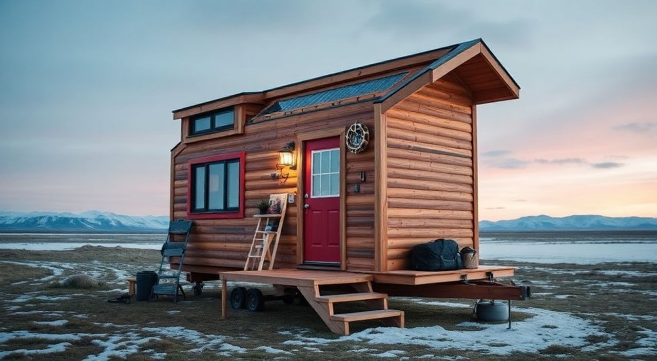 15 Шагов, чтобы собрать off-grid tiny-house в тундре