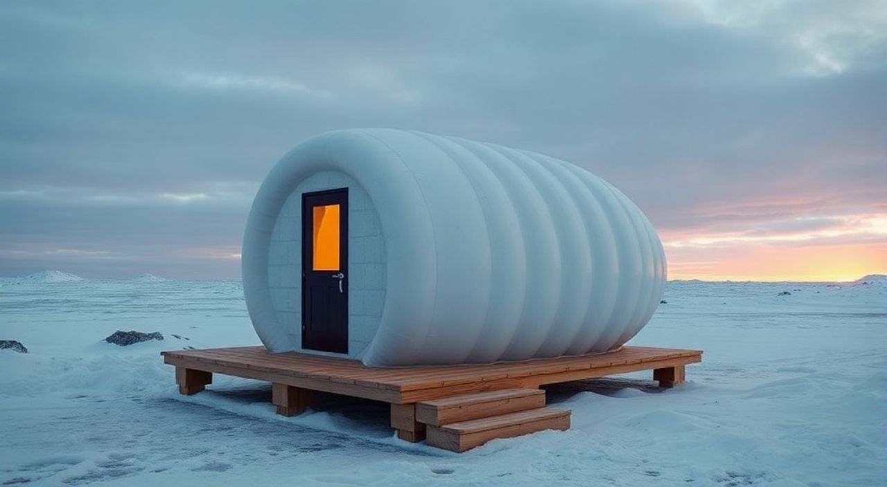 15 Шагов, чтобы собрать pod-house для арктики