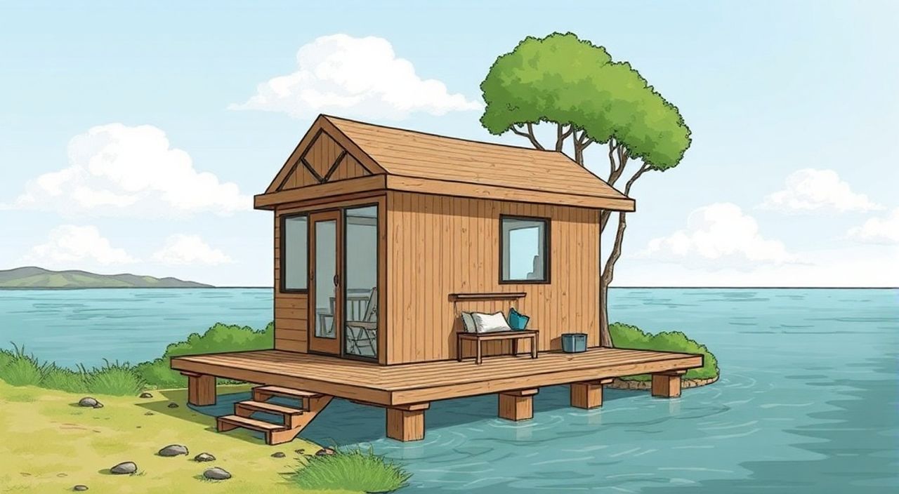 15 Шагов, чтобы собрать pod-house на острове