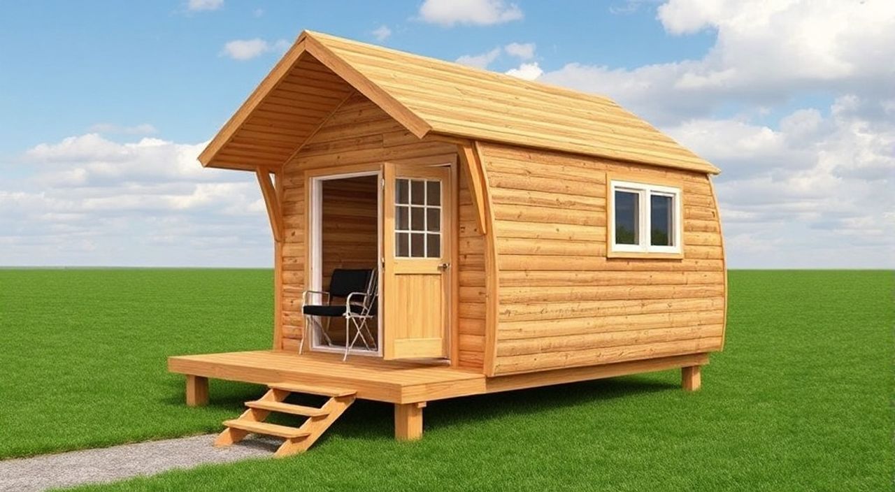 15 Шагов, чтобы собрать pod-house в степи