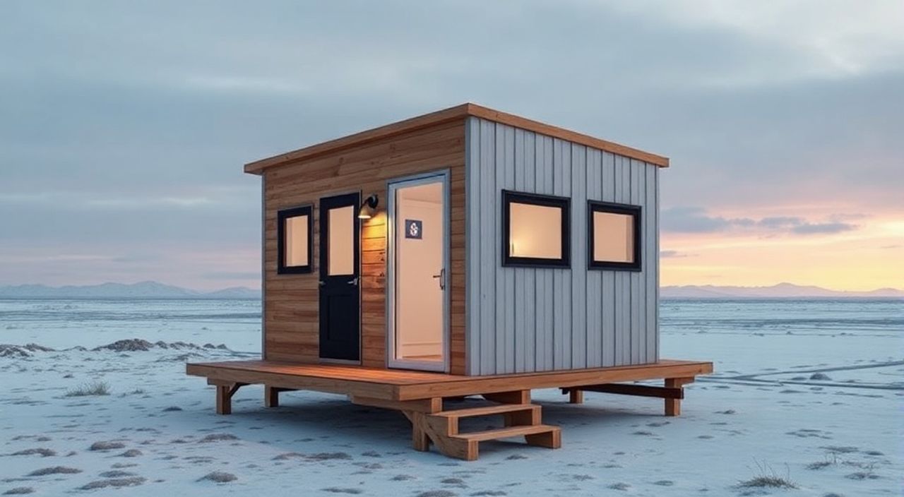 15 Шагов, чтобы собрать складной tiny‑house для арктики