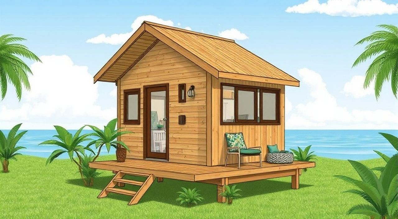 15 Шагов, чтобы собрать складной tiny‑house для тропиков