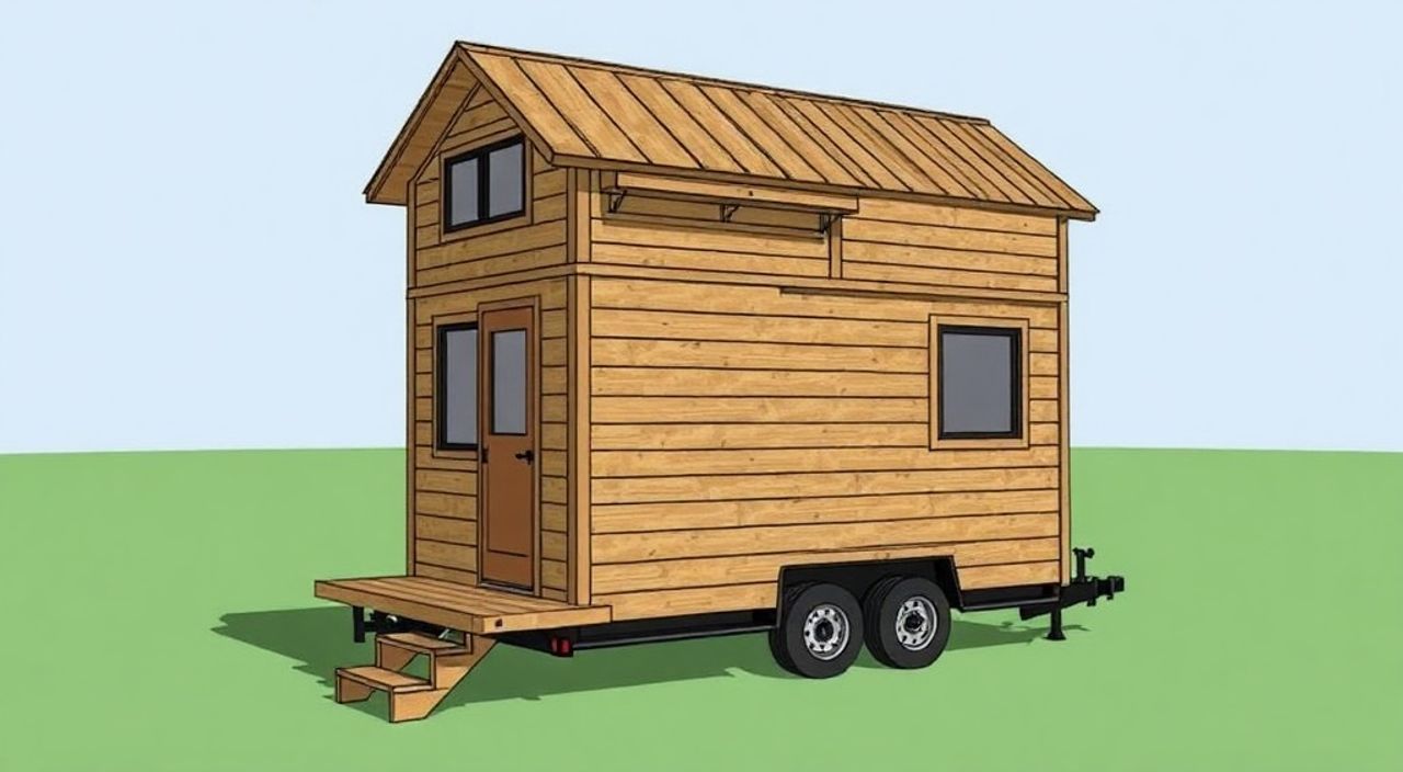 15 Шагов, чтобы собрать складной tiny‑house на крыше городского дома