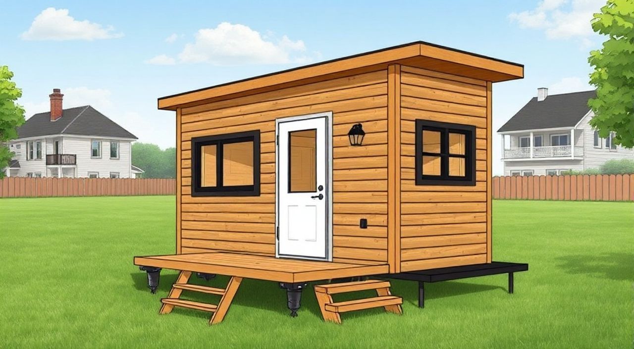 15 Шагов, чтобы собрать складной tiny‑house на пригородном участке