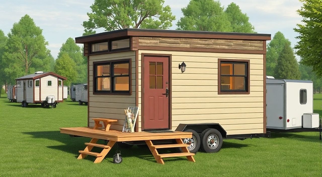 15 Шагов, чтобы собрать складной tiny‑house на трейлер-парке