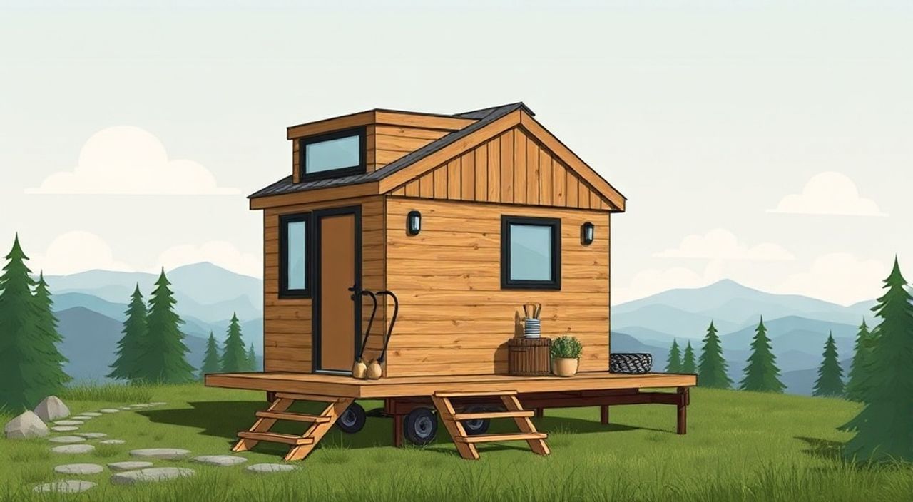 15 Шагов, чтобы собрать складной tiny‑house в горах