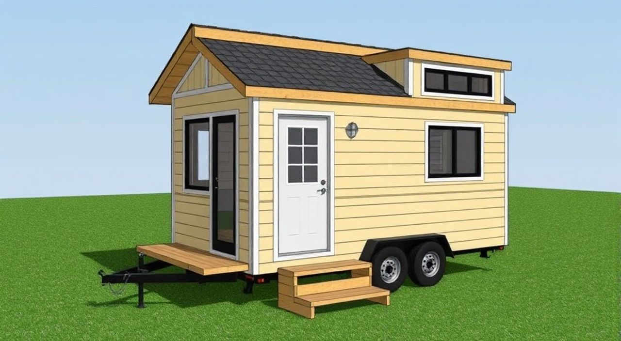15 Шагов, чтобы собрать складной tiny‑house в пригороде мегаполиса