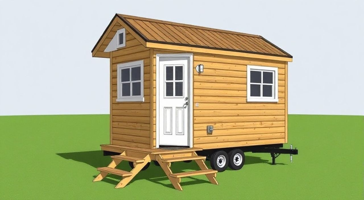15 Шагов, чтобы собрать складной tiny‑house в степи