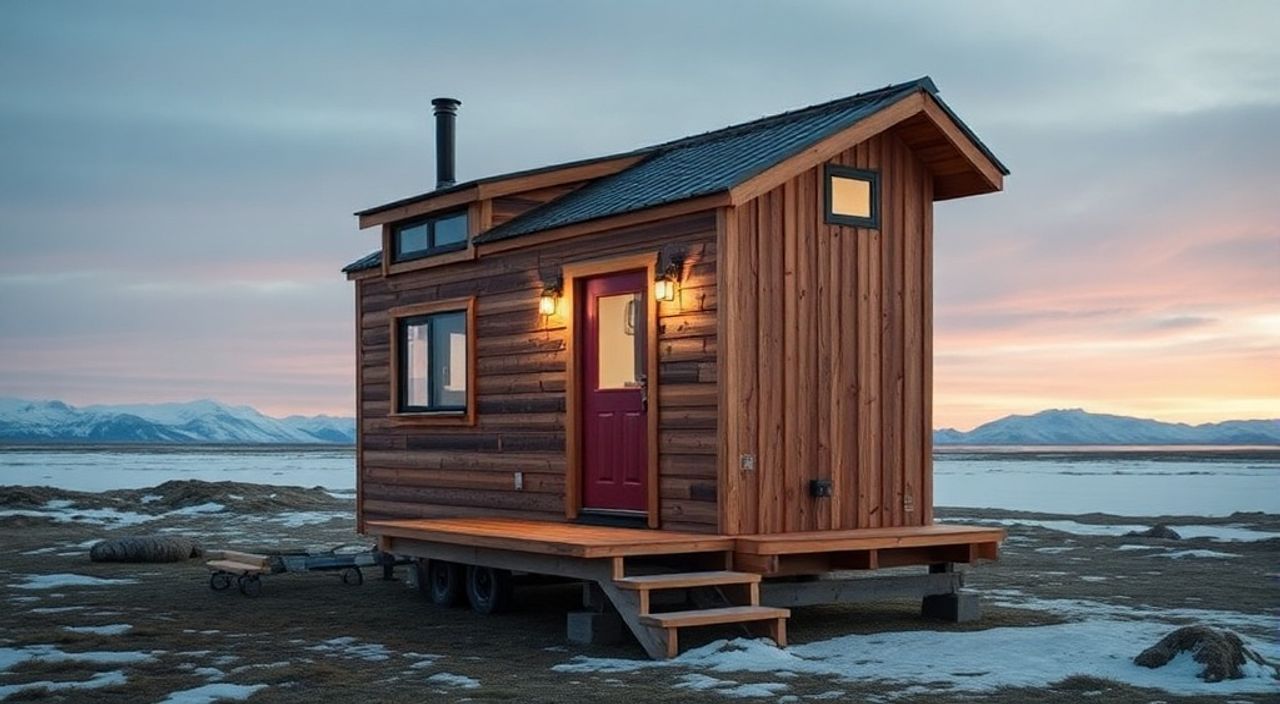 15 Шагов, чтобы собрать tiny-house для арктики