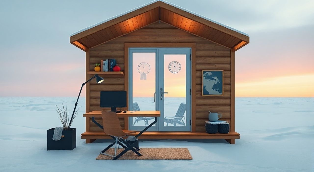 15 Шагов, чтобы собрать tiny офис для арктики