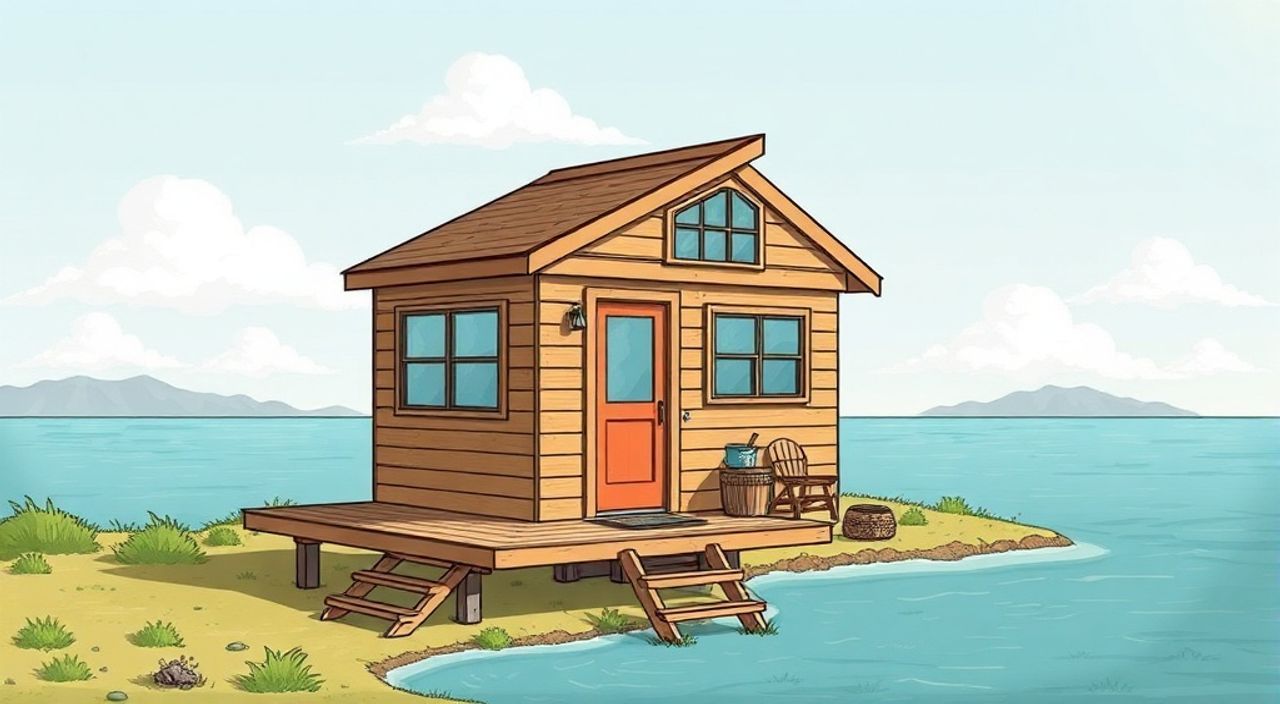 15 Шагов, чтобы собрать tiny‑house на острове