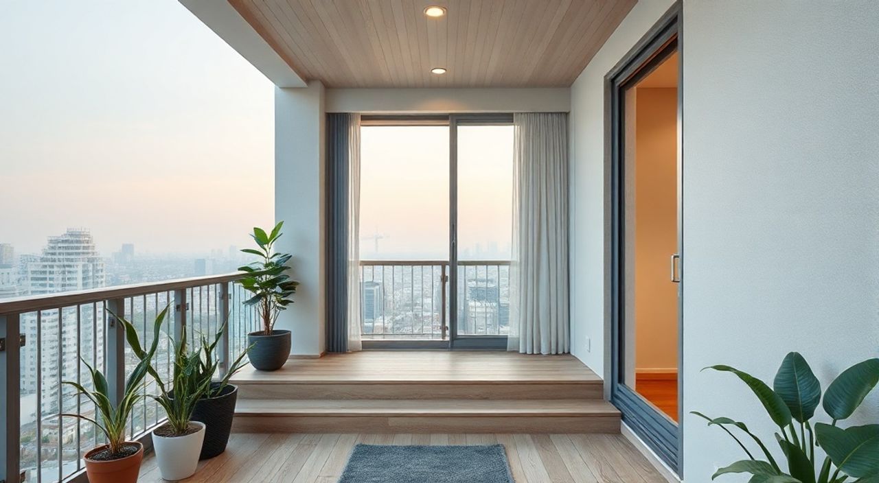 15 Шагов к интерьеру балкона 2,8 м² в стиле корейский neomodern