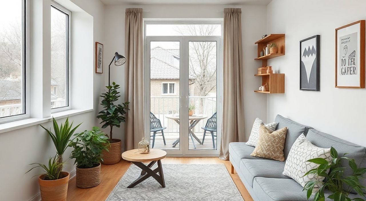 15 Шагов к интерьеру балкона 2,8 м² в стиле сканди