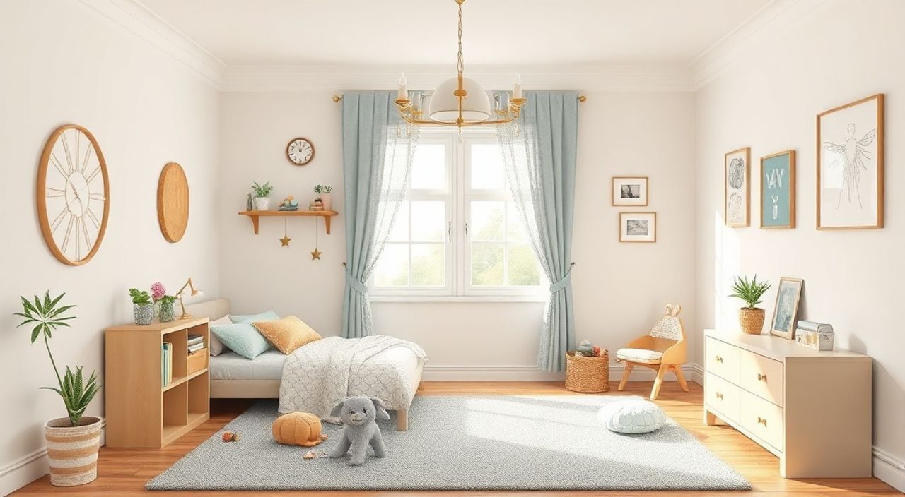 15 Шагов к интерьеру детской 10 м² в стиле ар‑деко