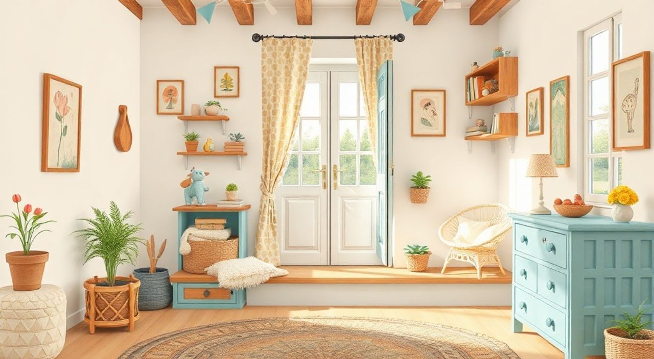 15 Шагов к интерьеру детской 10 м² в стиле французский прованс