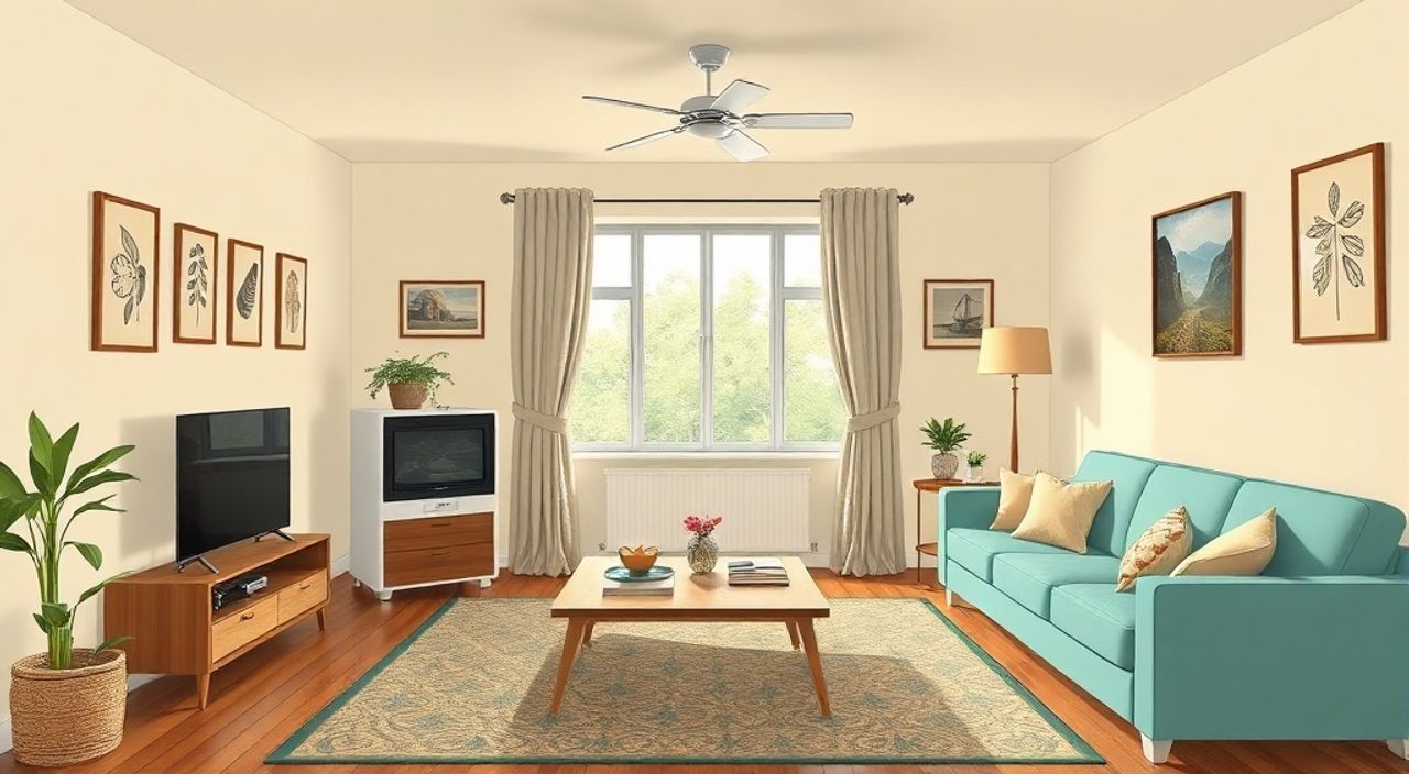 15 Шагов к интерьеру гостиной 11 м² в стиле ретро 70‑х
