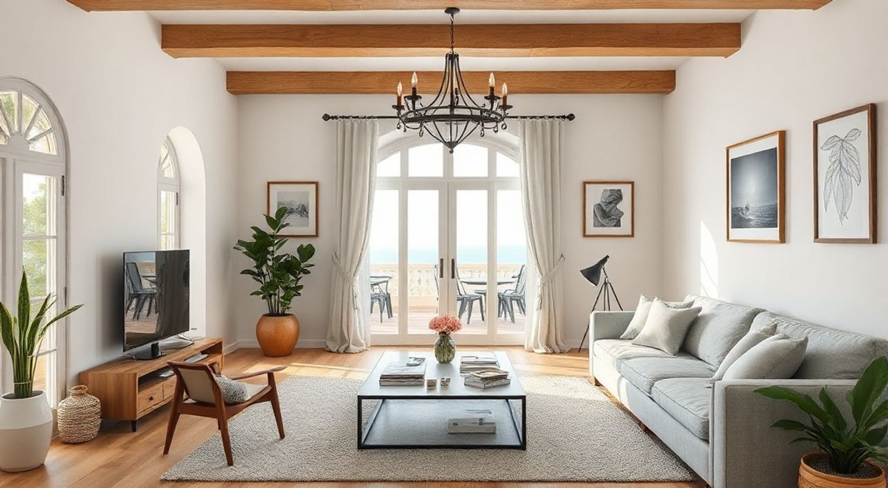 15 Шагов к интерьеру гостиной 12 м² в стиле средиземноморский стиль