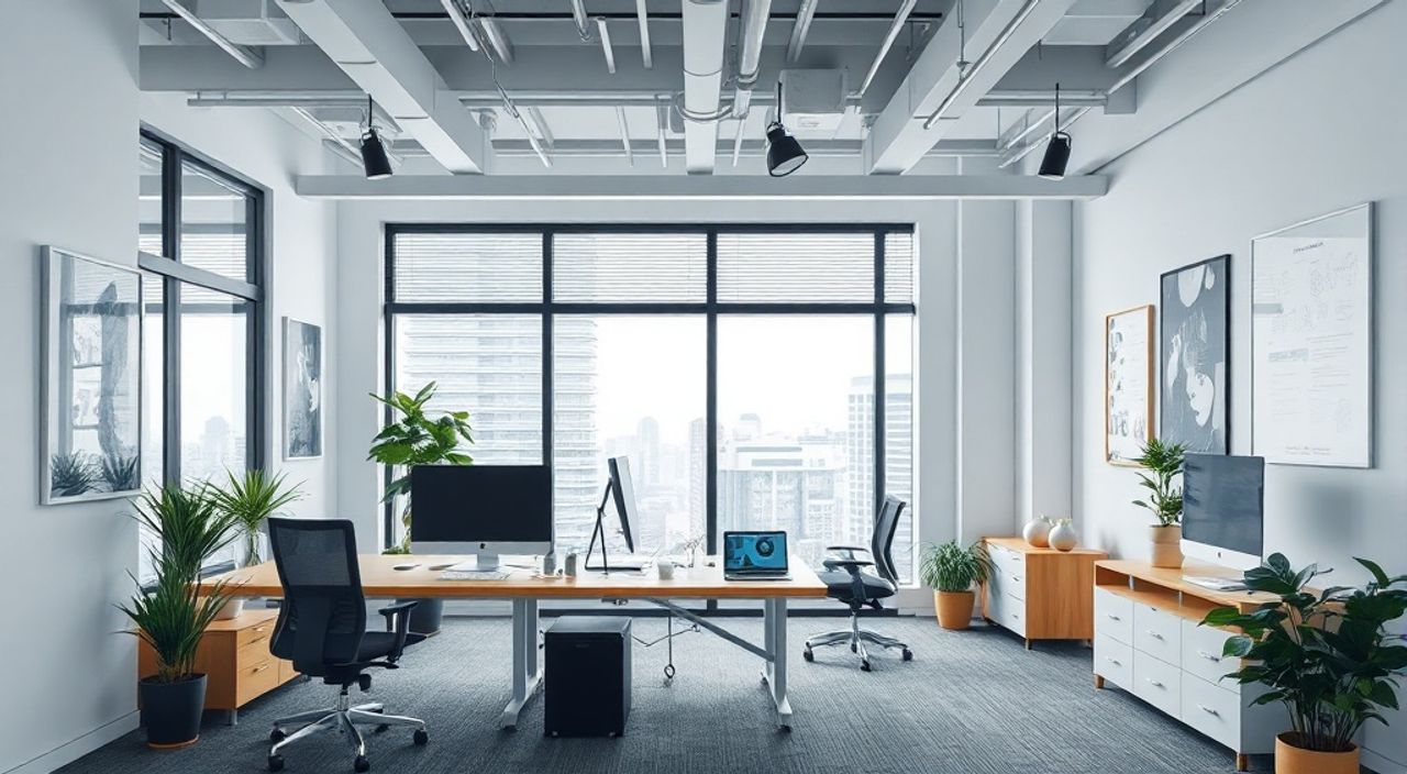 15 Шагов к интерьеру кабинета 7 м² в стиле хай‑тек