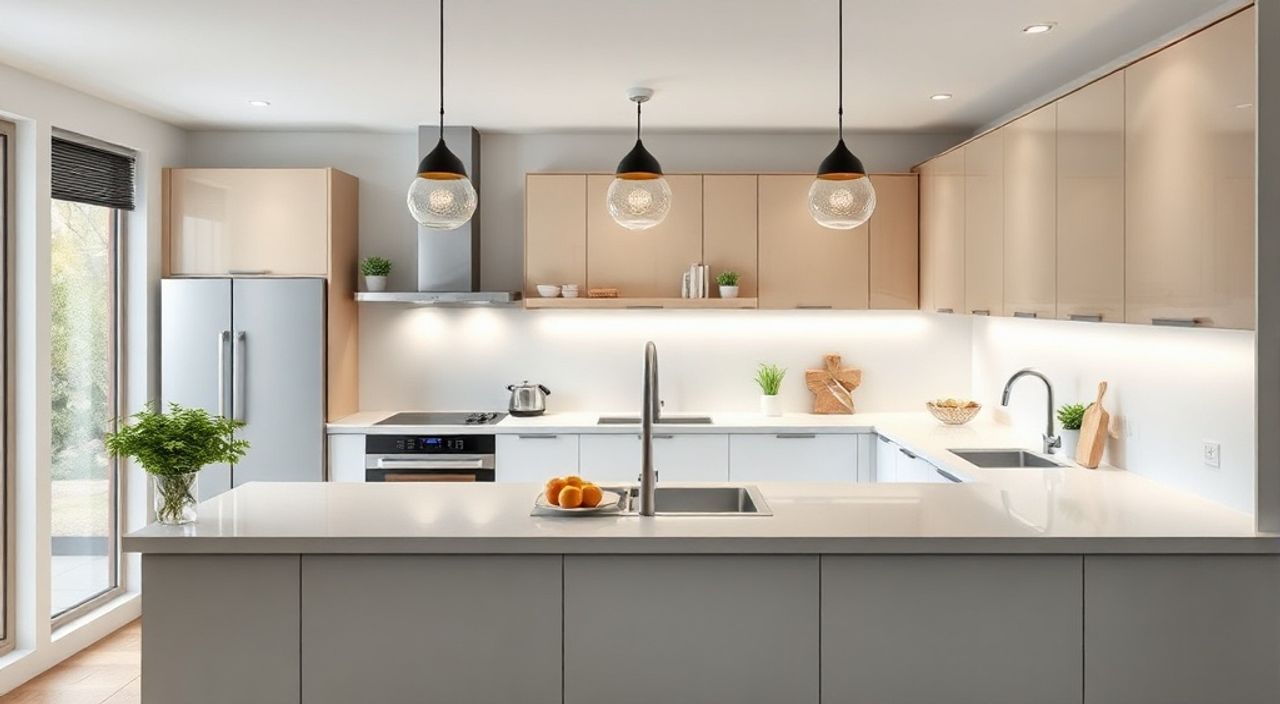 15 Шагов к интерьеру кухни 4,5 м² в стиле хай‑тек