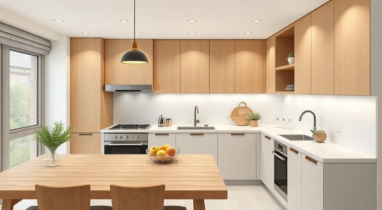 15 Шагов к интерьеру кухни 4,5 м² в стиле корейский neomodern