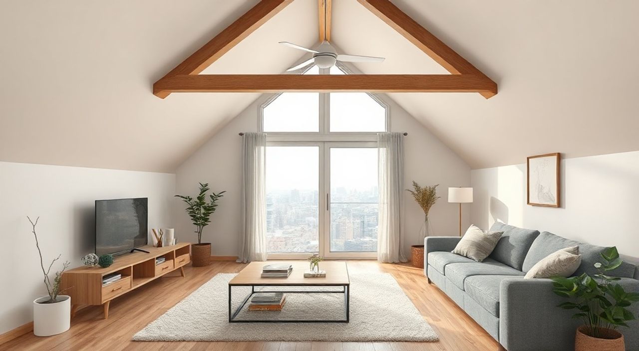 15 Шагов к интерьеру мансарды 12 м² в стиле корейский neomodern