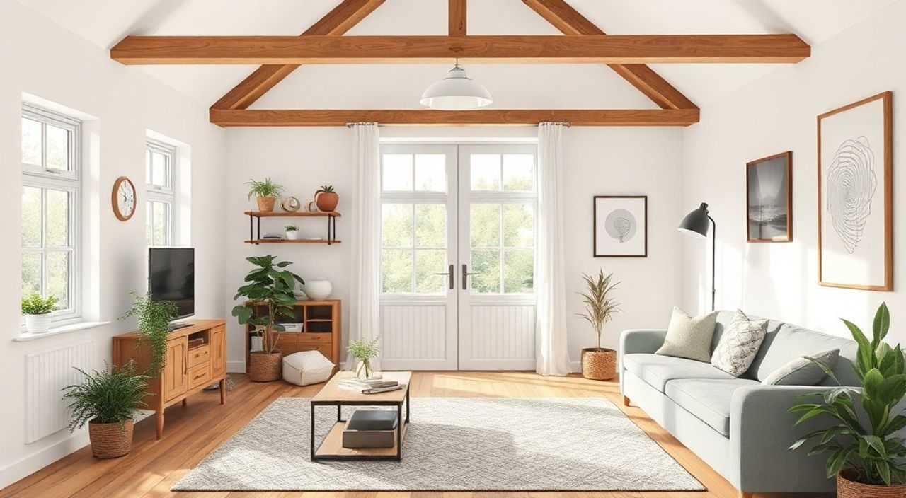 15 Шагов к интерьеру студии 20 м² в стиле деревенский кантри
