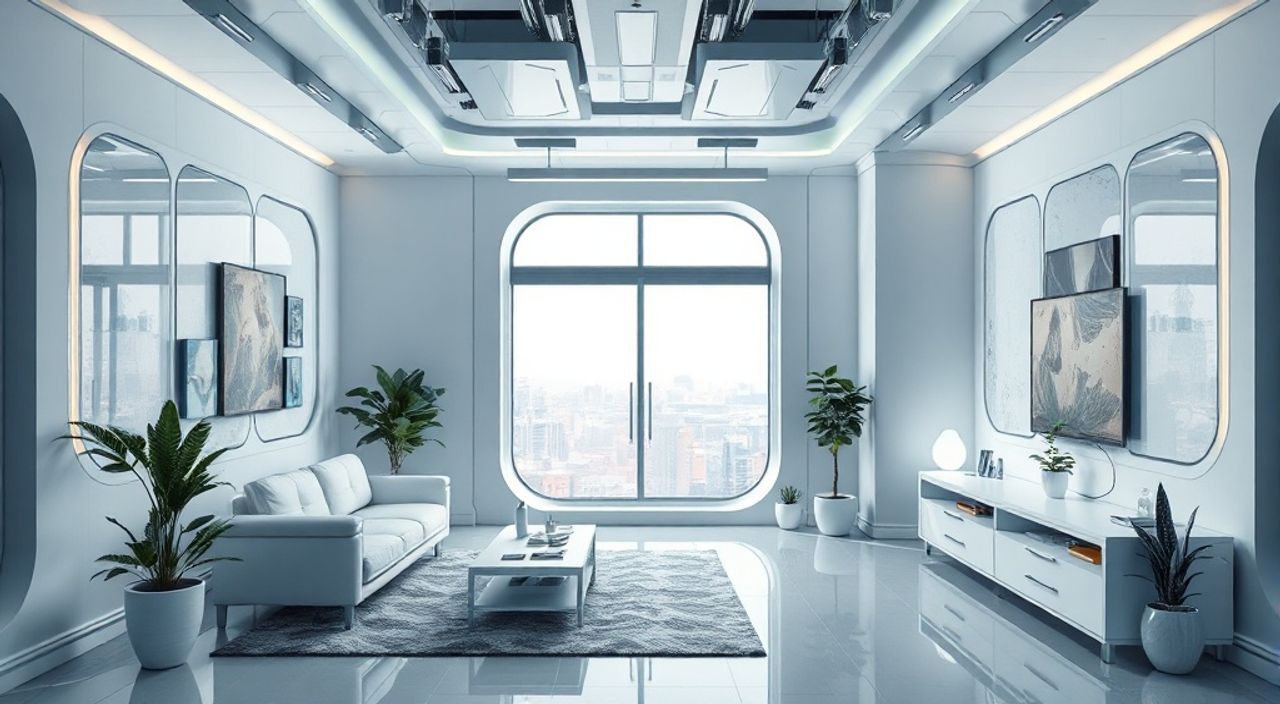 15 Шагов к интерьеру студии 20 м² в стиле футуризм
