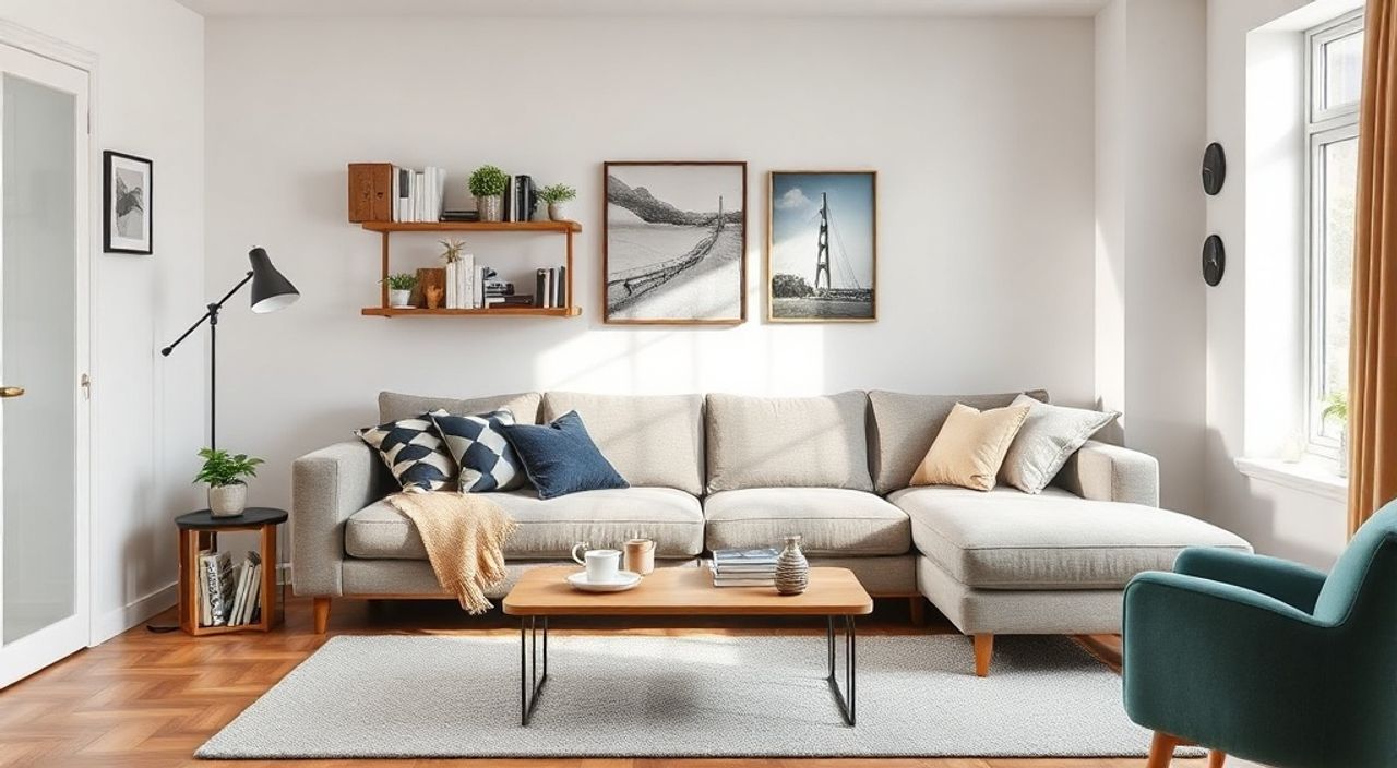 15 Шагов к установке дивана‑капсулы в гостиной 13 м²