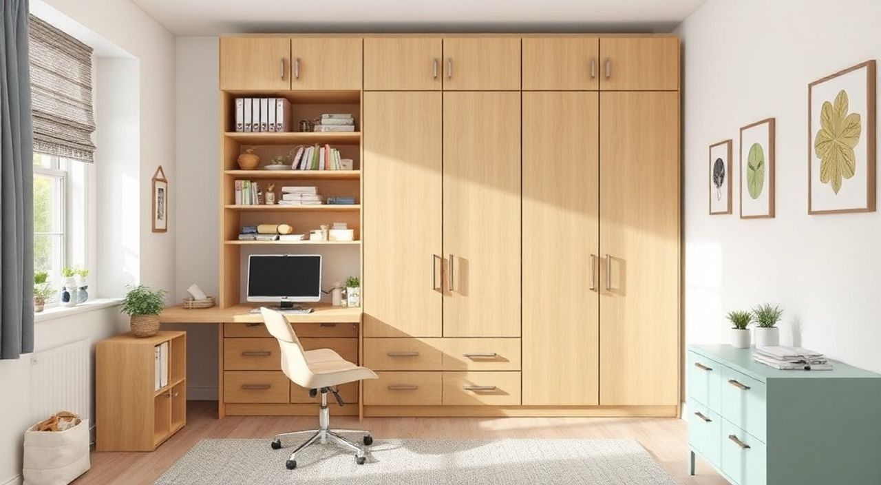 15 Шагов к установке кабинета‑вставки в шкафу в детской 9 м²