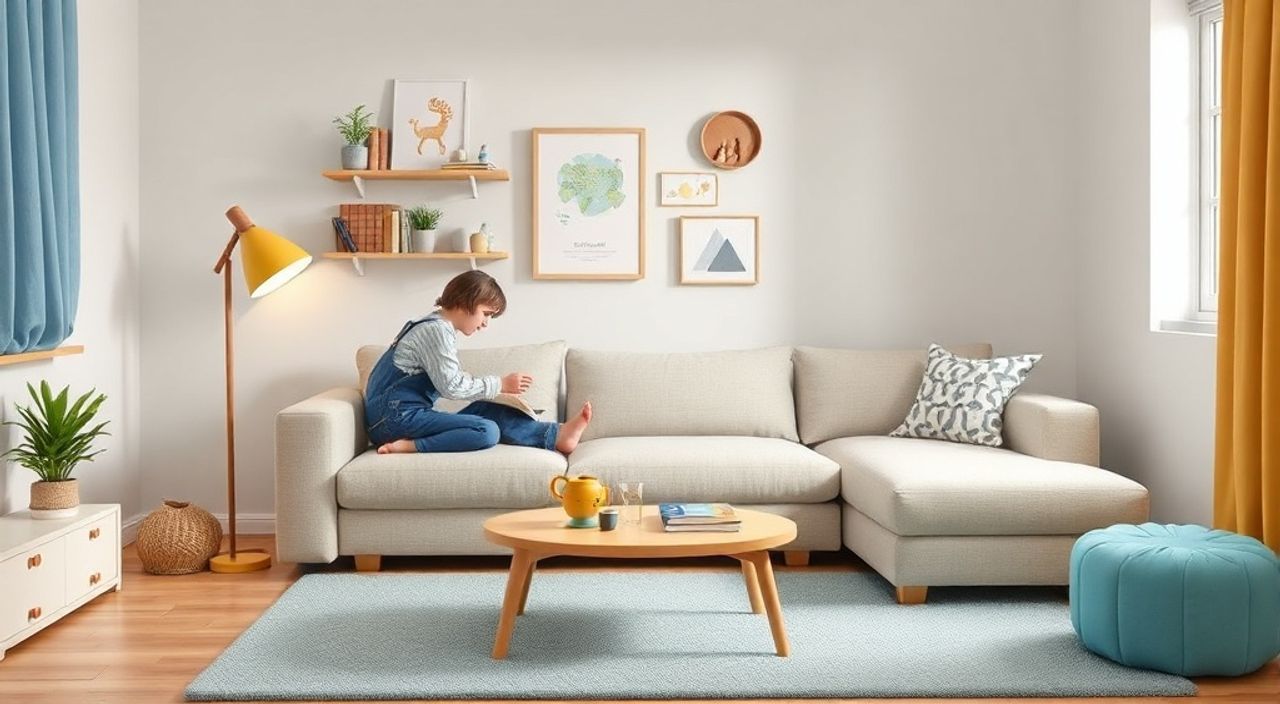 15 Шагов к установке модульного дивана‑куба в детской 9 м²