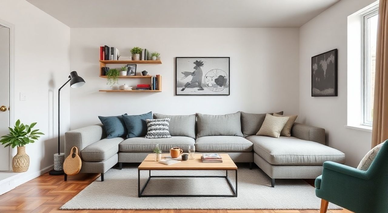 15 Шагов к установке модульного дивана‑куба в мини‑квартиры 18 м²
