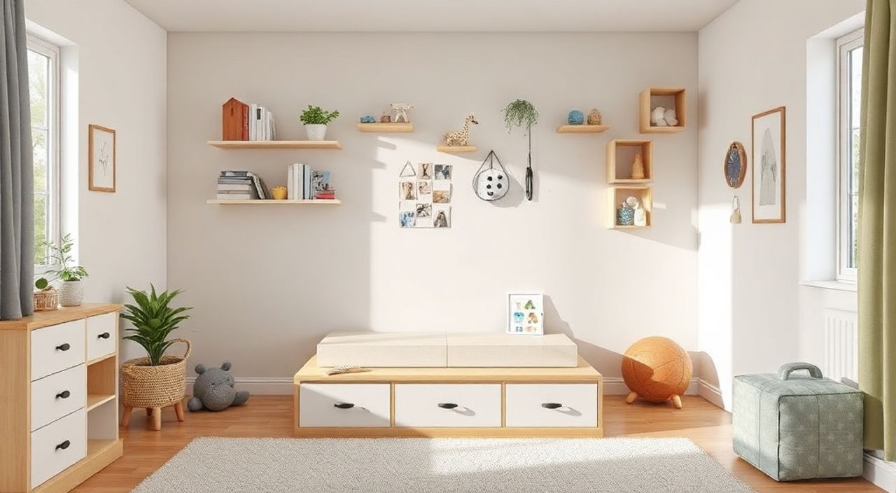 15 Шагов к установке подиума‑хранения в детской 9 м²