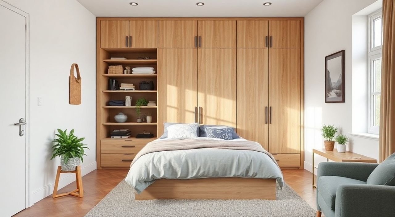 15 Шагов к установке шкафа‑кровати в студии 18 м²