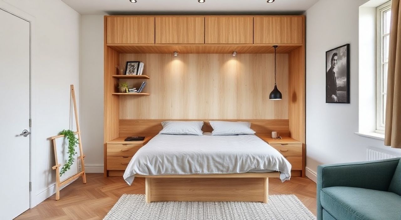 15 Шагов к установке шкафа‑кровати в студии 24 м²