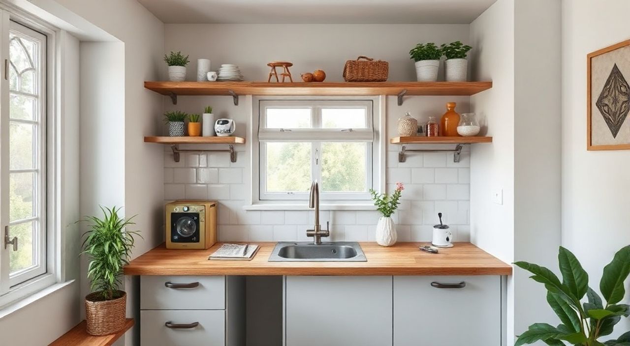 15 Шагов к установке складного рабочего места в кухни 6 м²