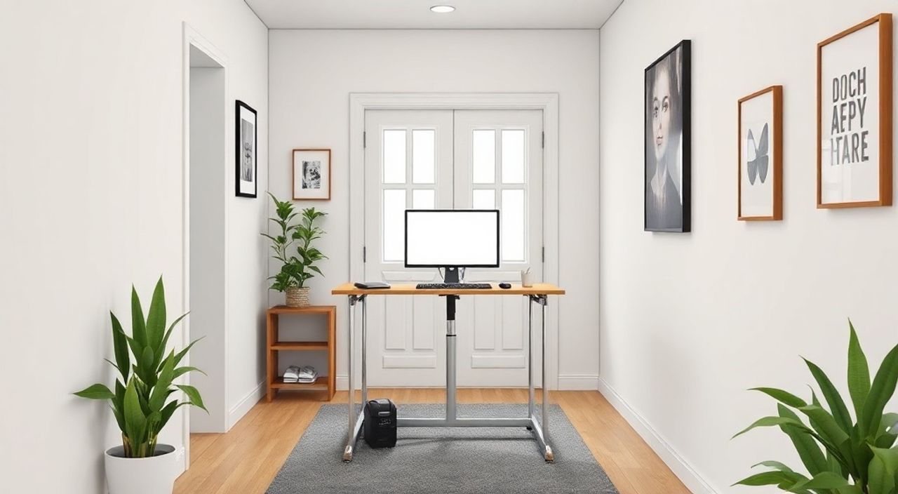 15 Шагов к установке складного стенда‑office в коридора 1,3 м