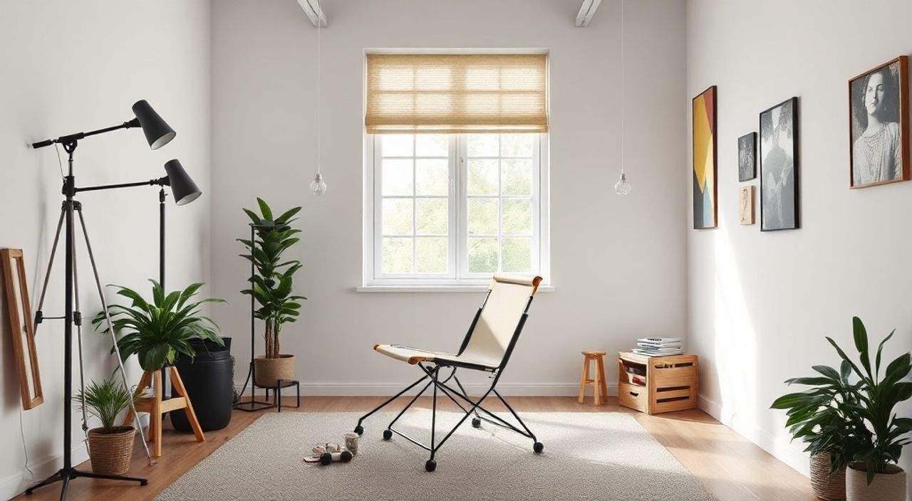 15 Шагов к установке складного стула slim в студии 24 м²